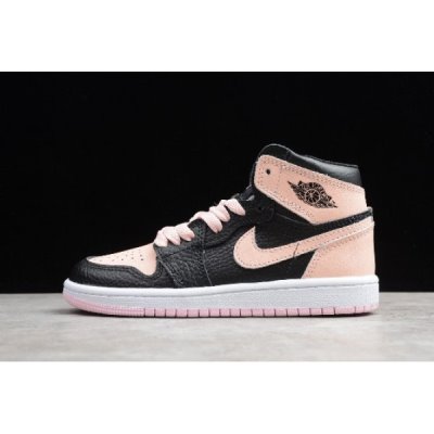 Nike Çocuk Air Jordan 1 Retro High Siyah / Kırmızı Basketbol Ayakkabısı Türkiye - EZ0NMSXR